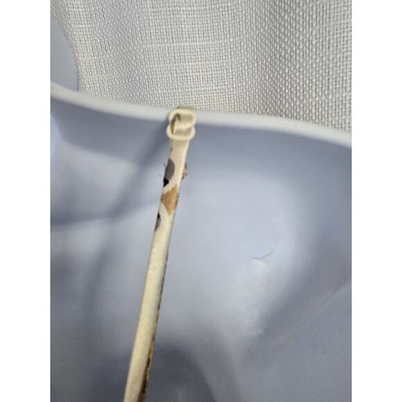 Rampage Small Vintage Y2k Babydoll Festival Yellow Floral Tank Top Boho Twist - Picture 5 of 9